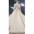 Jancember HTL1584-1 High Quality Full Beaded Crystal Embroidered Princesse Wedding Dress